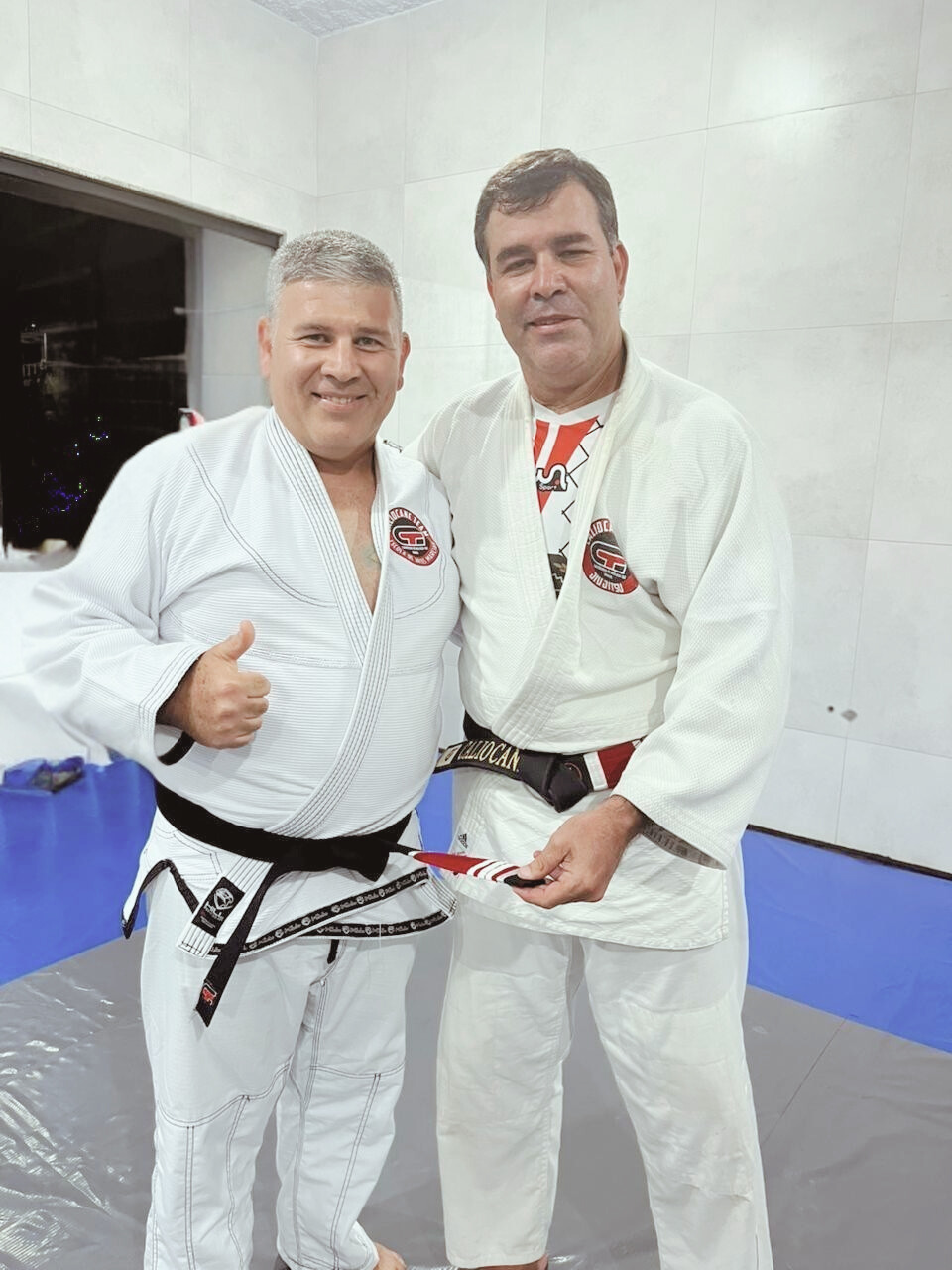 Mestres Cleiton e Wander Caliocane